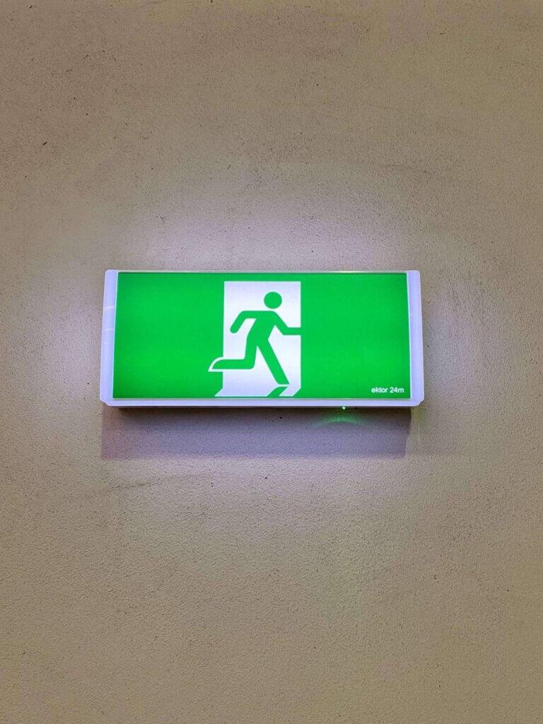 Emergency Exit lighting