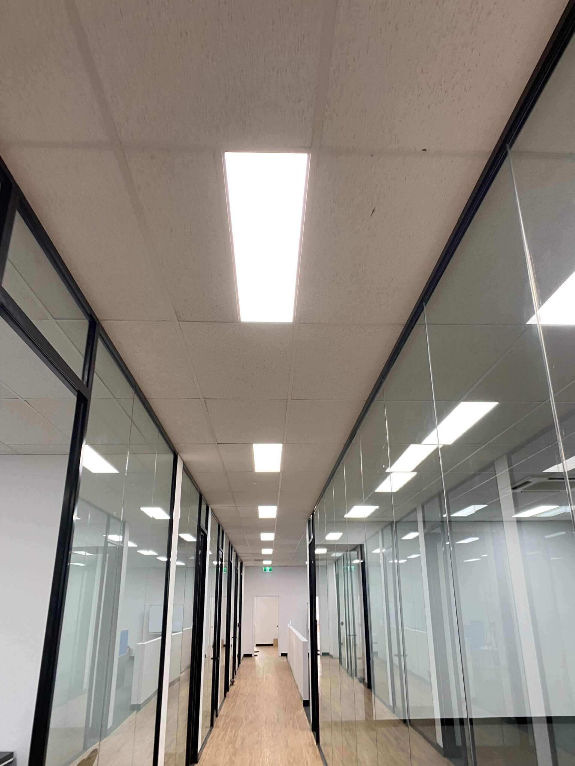 Commercial Office led panel upgrade
